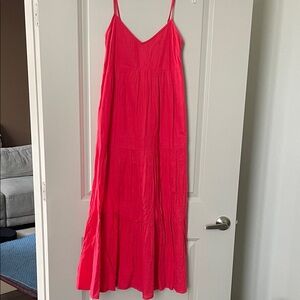 Billabong Bright Red Maxi Dress